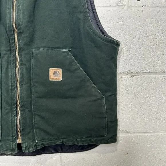 Vintage Carhartt Quilted Artic Vest “Spruce Green” V02 SPC